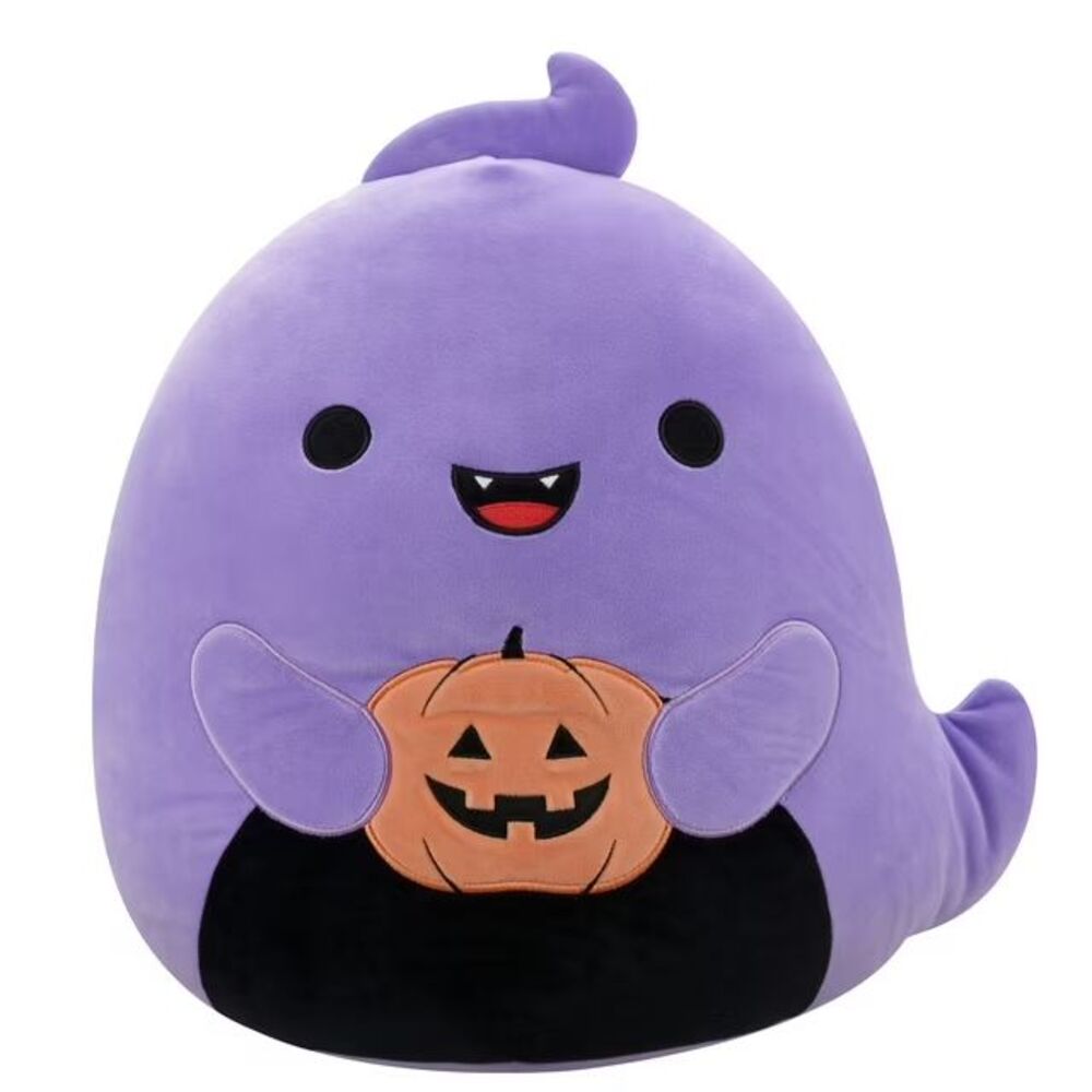 Jordon the Purple Ghost Squishmallows Ultra Soft Stuffed Plush Toy Halloween 16"